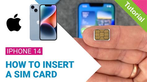 how to use sim card on iphone